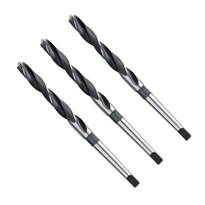 JK Super Drive 3 Pcs 8 mm (5/16 inch/0.31 inch) HSS Taper Shank Twist Drill Bit (Pack Of 1)