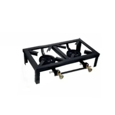 27 X 10 X 5 Inch Jodhpuri Double Burner Gas Bhatti Ideal for Both Domestic and Commercial Use