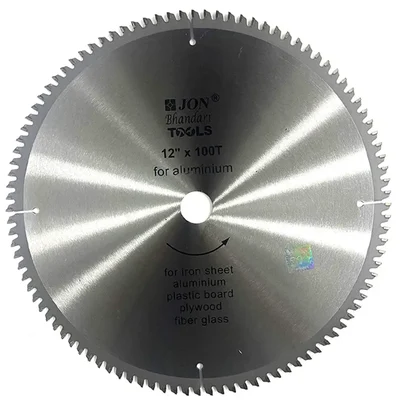 Jon Bhandari 12 inch (300 mm) 100T TCT Super Cut Blade for Wood Cutting