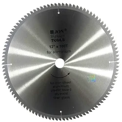 Jon Bhandari 12 inch (300 mm) 100T TCT Super Cut Blade for Wood Cutting