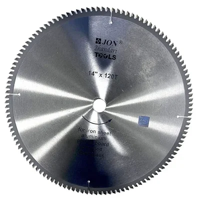 Jon Bhandari 14 inch (350 mm) 120T TCT Super Cut Blade for Wood Cutting (T-028)