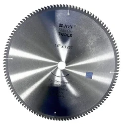 Jon Bhandari 14 inch (350 mm) 120T TCT Super Cut Blade for Wood Cutting (T-028)