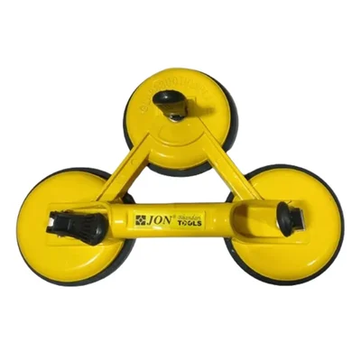 Jon Bhandari Three Head Glass Suction Lifter with 3 extra Rubber locks - Lifting Capacity up to 150 kg (S-048)