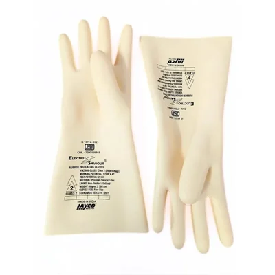 Jayco Electro Saviour Class 2 Electrical Safety Hand Gloves, ISI Marked