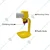 GKI Poultry J Type Nipple with Square Drip Cup for Poultry Farms (Pack of 10)