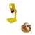 GKI Poultry J Type Nipple with Square Drip Cup for Poultry Farms (Pack of 10)