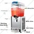 Commercial Electric Cold Juice Dispenser Machine with 17L Capacity
