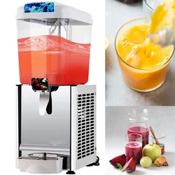  Commercial Electric Cold Juice Dispenser Machine with 17L Capacity