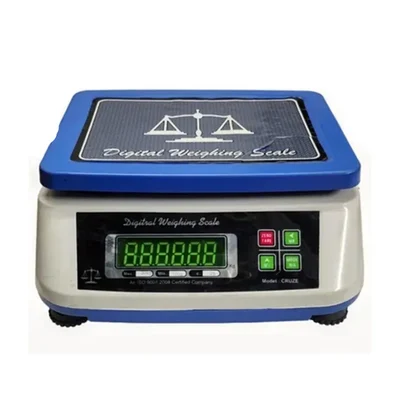 Everfast 30 Kg Capacity Digital Industrial Weighing Scale with Double Power Operation and ABS Body CRUZE