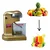 Kalsi Aluminium Gold Colour Hand Press Mini Citrus Juicer 