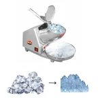 Kalsi Small Motorized Ice Cutter, Gola Maker, Stainless Steel Body