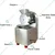 Dry Fruit Cutting Machine with 0.25hp Motor, Stainless Steel Body
