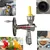 Kalsi No.18 Hand Crank Pulpy Fruit Juicer (Mango,Orange) with SS Rod, CI Wheel & 4.2 Inches Hopper Dia