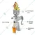 Kalsi Hand Operated Juicer Machine No. 18 With Rotating Handle