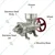 Kalsi No. 128 Fully Stainless Steel Meat Mincer for Kebab Making, 30kg/hr, Required Motor 3 HP