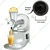 Kalsi Semi-Automatic No. 18 Pulpy Fruit Juicer Machine with 0.5hp Motor, Stainless Steel Body 4.5 Inch Hopper Dia