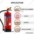Kanex (KFARQ-6-50%) 6 KG ABC Dry Powder Map (Stored Pressure) Fire Extinguisher