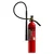 Kanex (KFCRQ-4.5) 4.5 KG Co2 High Pressure Fire Extinguisher, 5 Years Warranty