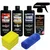 Kangaroo 200ml x4 Car Care Kit Polish Dashboard Scratch Vinyl Cleaner - Car Care Kit - Polish and Cleaner