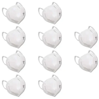 KARAM Pack of 10 Disposable Safety Mask with Ear Loops (RF01)