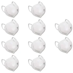 KARAM Pack of 10 Disposable Safety Mask with Ear Loops (RF01)