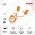 Karam EP02 Pack of 200 Disposable Foam Ear Plugs with Nylon Thread