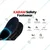 KARAM Blue & Black Safety Shoe With Excellent Grip, Comfort And Slip Resistance (FS203)(Size-5,Pack-1)