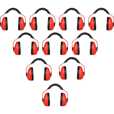 KARAM Noise Reduction Safety Ear Muffs For Industry Hearing Protection (EP 21) - Pack of 10