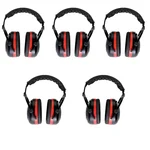 KARAM Foldable Deluxe Safety Ear Muffs For Industry Hearing Protection (EP 22) - Pack of 5