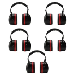 KARAM Noise Reduction Safety Earmuffs For Industry Hearing Protection (EP 24) - Pack of 5