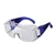 KARAM Clear Lens Lightweight Safety Goggles For Protection Against Sand & Dust Particles (ES007) (Pack-1 Pcs)