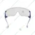 Karam ES007 Pack of 10 Scratch Resistant Safety Spectacles, Lightweight Polycarbonate High Impact Goggles for Industrial Eye Protection