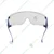 Karam ES007 Scratch Resistant Safety Spectacles, Lightweight Polycarbonate High Impact Goggles for Industrial Eye Protection(Pack-1 pc)