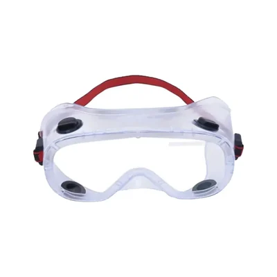 KARAM ES 009 Safety Goggles With Adjustable Elastic Head Band For Industrial Chemical Usage(Pack-1 pc)