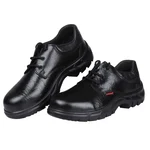 KARAM (FS 05) Safety Shoe pack of 1, 5 - ISI Marked, Leather With Excellent Grip, Comfort, Slip Resistance