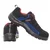 KARAM Blue & Black Safety Shoe With Excellent Grip, Comfort And Slip Resistance (FS204)(Size-4,Pack-1)