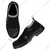 KARAM Black Safety Shoe With Excellent Grip, Comfort And Slip Resistance (FS208)(Size-4,Pack-1)