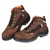KARAM Brown Leather Safety Shoes With Excellent Grip, Comfort & Slip Resistance (FS 65)(Size-3,Pack-1)
