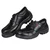 KARAM ISI Marked Black Leather Safety Shoe With Excellent Grip, Comfort & Slip Resistance (FS 71)(Size-4,Pack-1)