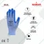 Karam HS03 Latex Crinkle Palm Coated Safety Gloves(Pack-1 pair)