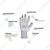 KARAM ProKut HS31 13 Guage 100% polyester liner, Nitrile Coating Gloves(Pack-1 pair)