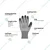 KARAM HS51 Pack of 5 PU Coating Cut Resistant Safety Gloves For Industrial Use