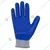 KARAM HS61 Pack of 12 Blue Latex Coating Safety Gloves For Mechanical Hazards
