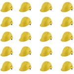 Karam Pack of 20 ISI Marked Ratchet Type Safety Helmet with Plastic Cradle (PN 542)