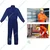 KARAM Premium Protective Workwear, Cotton Coverall With Front Zipper (PW 1101)(Pack-1)