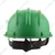 Karam Pack of 4 Green ISI Marked Ratchet Type Construction Safety Helmet for Men, with Adjustable Chin Strap (PN521)