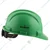 Karam Pack of 4 Green ISI Marked Ratchet Type Construction Safety Helmet for Men, with Adjustable Chin Strap (PN521)