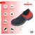 KARAM Red & Black Safety Shoe With Excellent Grip, Comfort And Slip Resistance (FS202)(Size-4,Pack-1)