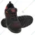 KARAM Red & Black Safety Shoe With Excellent Grip, Comfort And Slip Resistance (FS215)(Size-6,Pack-1)