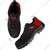 KARAM Red & Black Safety Shoe With Excellent Grip, Comfort And Slip Resistance (FS215)(Size-6,Pack-1)